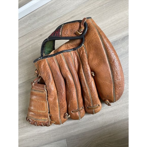Vintage baseball glove - The Hawk Line - Made in Japan- J-8421 Professional - Picture 2 of 9